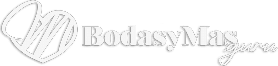 BodasyMas Logo Blanco