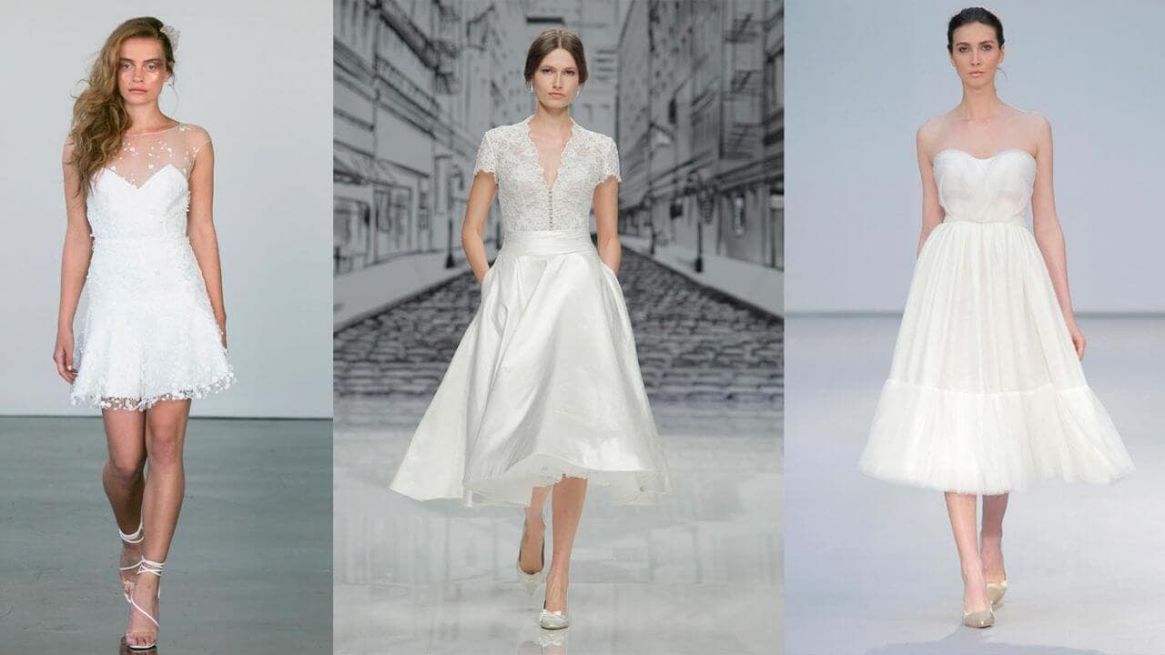 vestido de novia corto portada