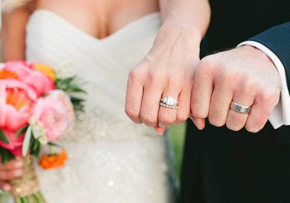 anillos de matrimonio al civil