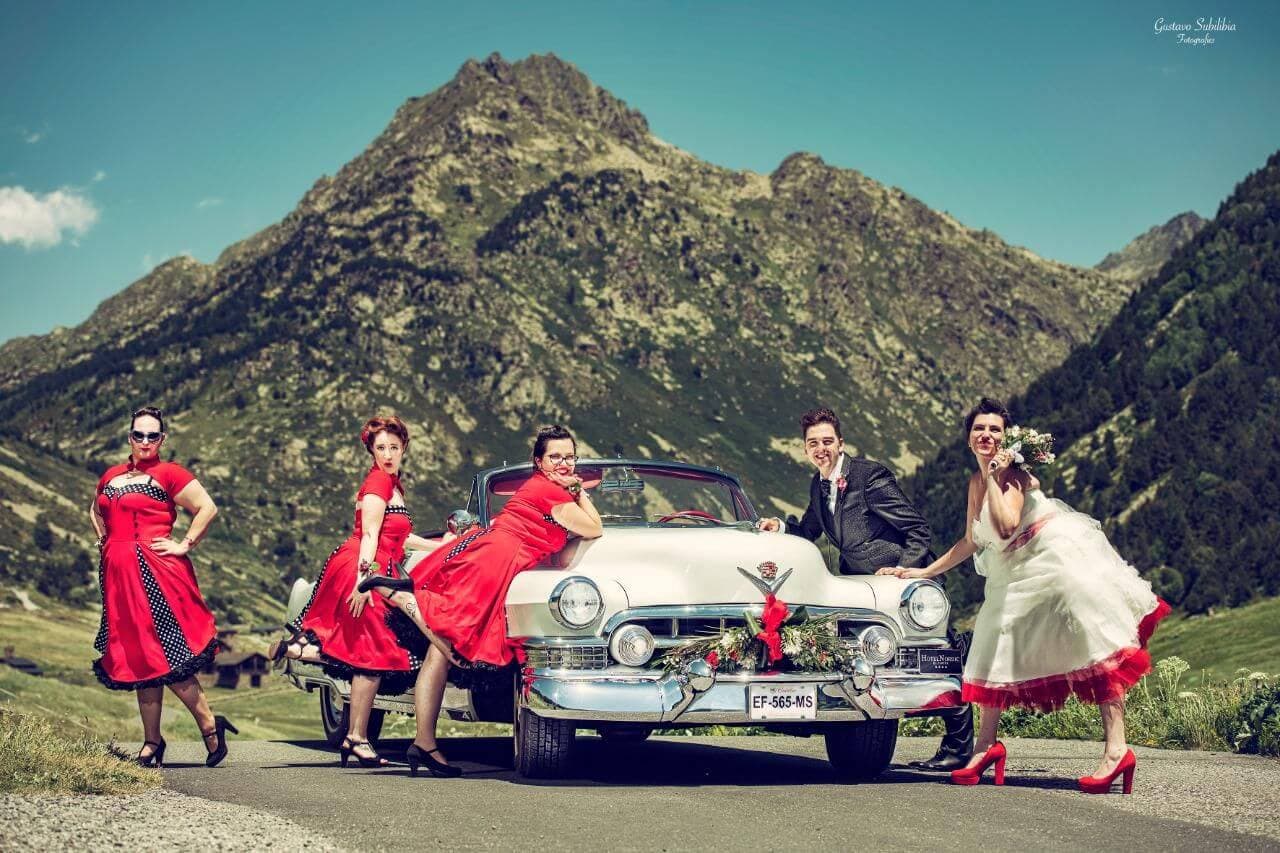 boda tematica de los años 50