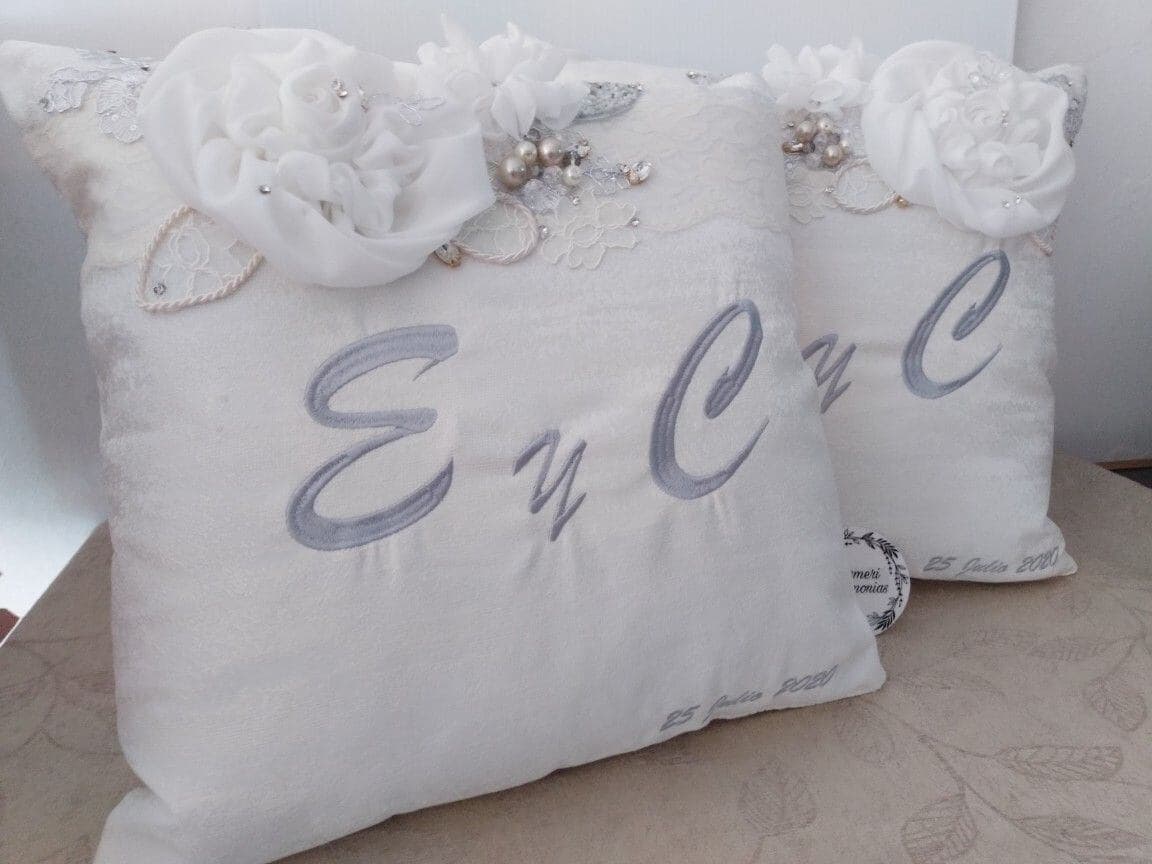 cojines de bodas