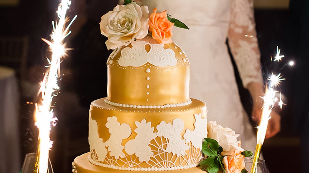decoracion de bodas de oro