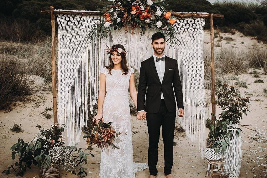 Macrame en bodas