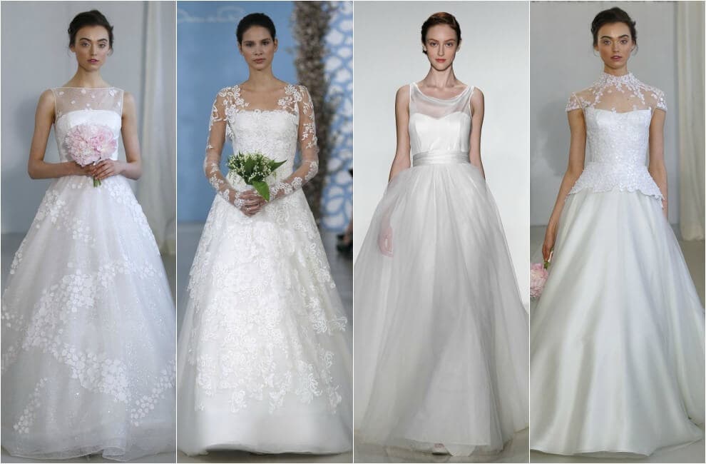 Vestidos para novias en tendencia 2022