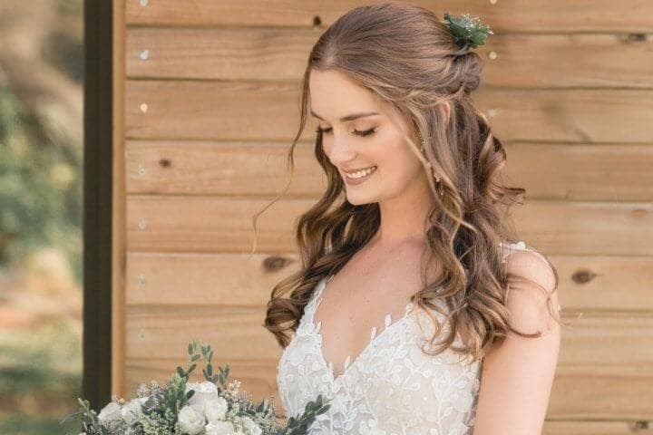 peinado de novia