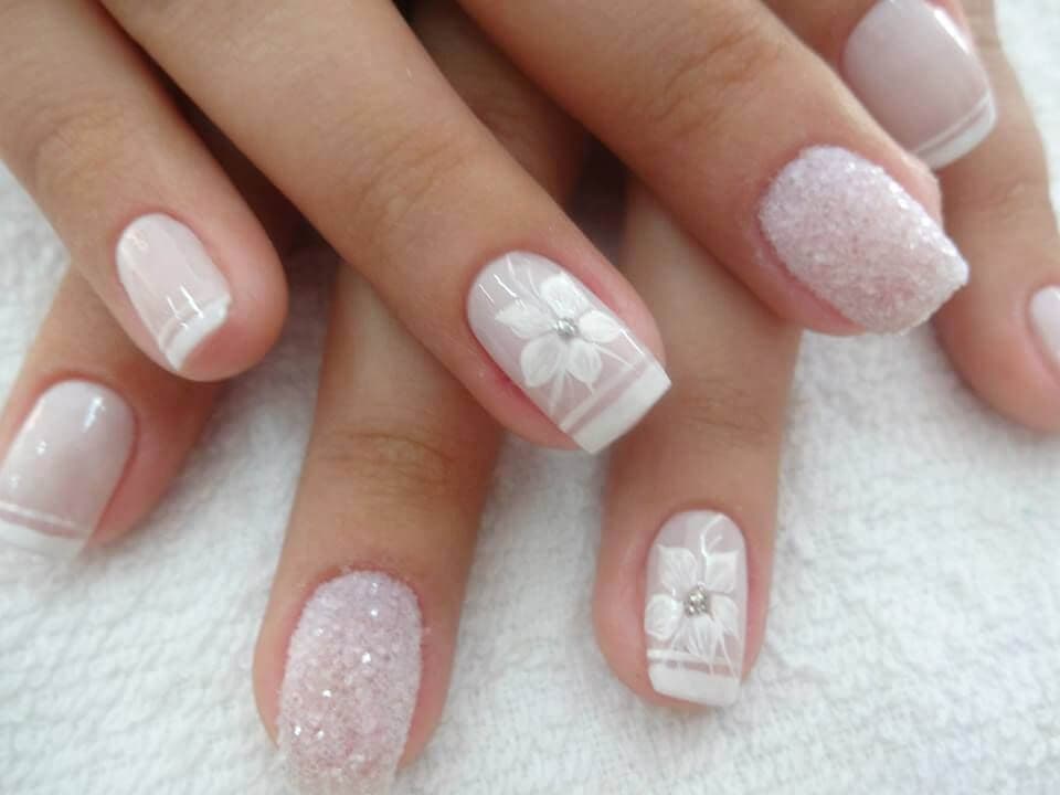 uñas para novia