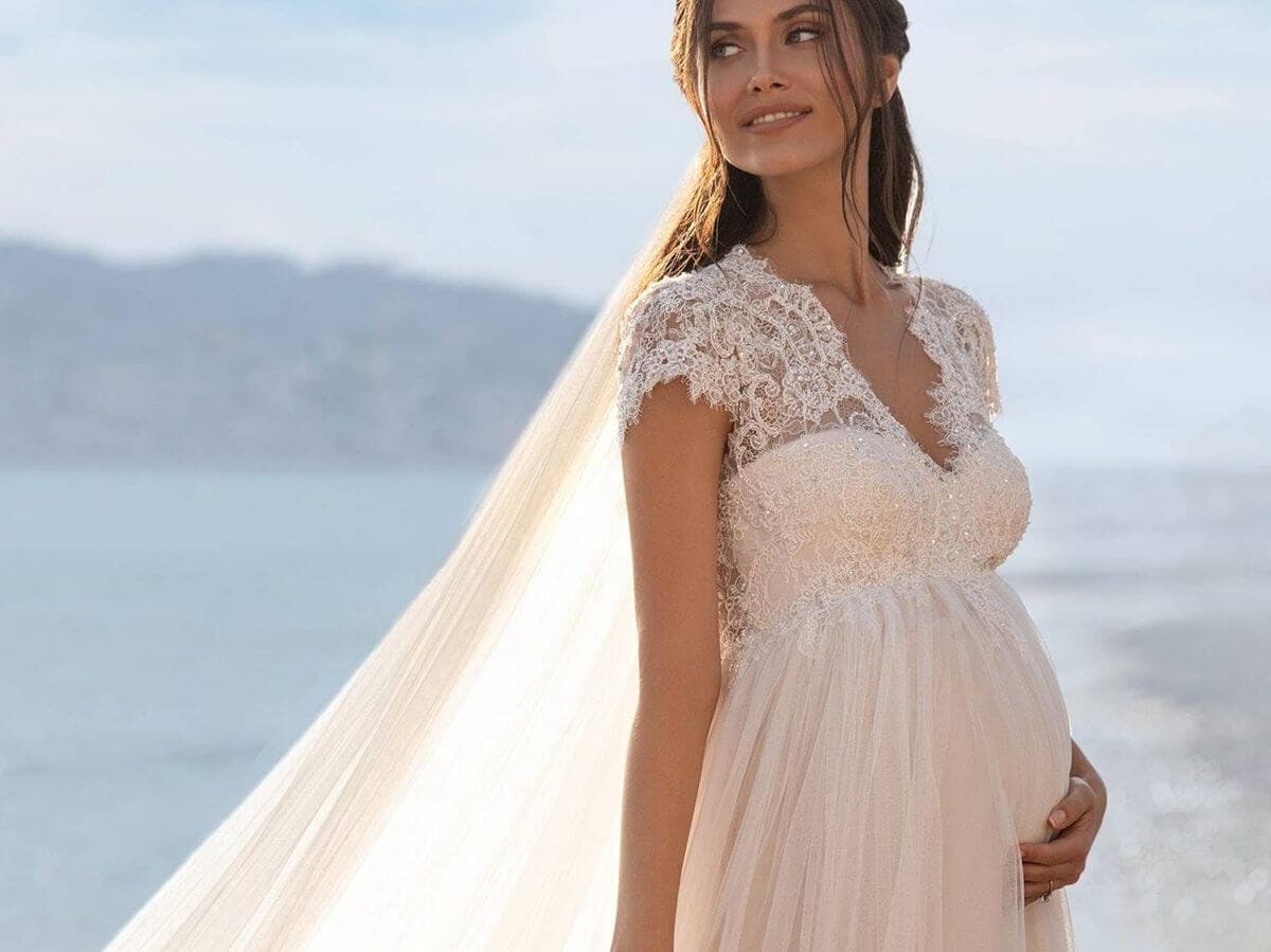 novia embarazada