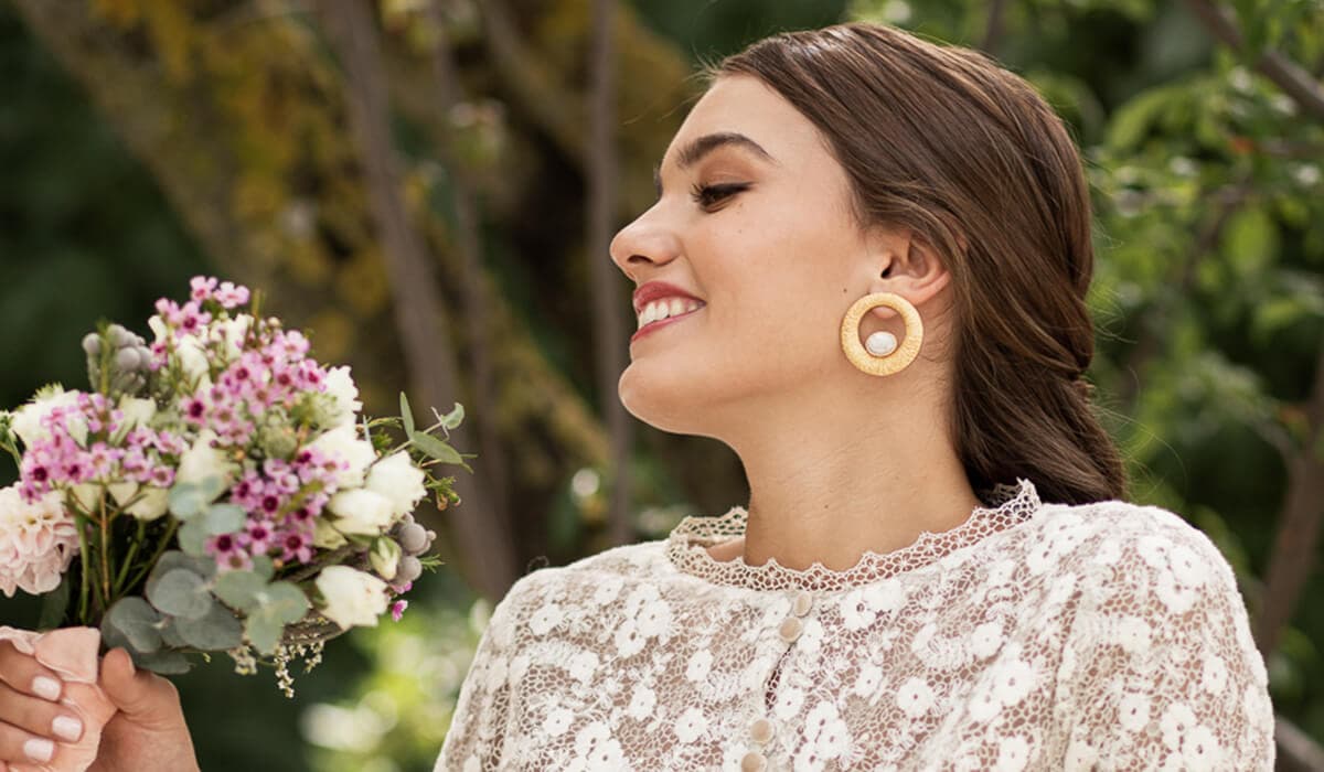 aretes para bodas