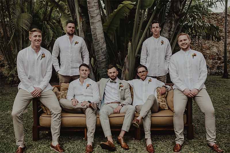 guayabera para bodas