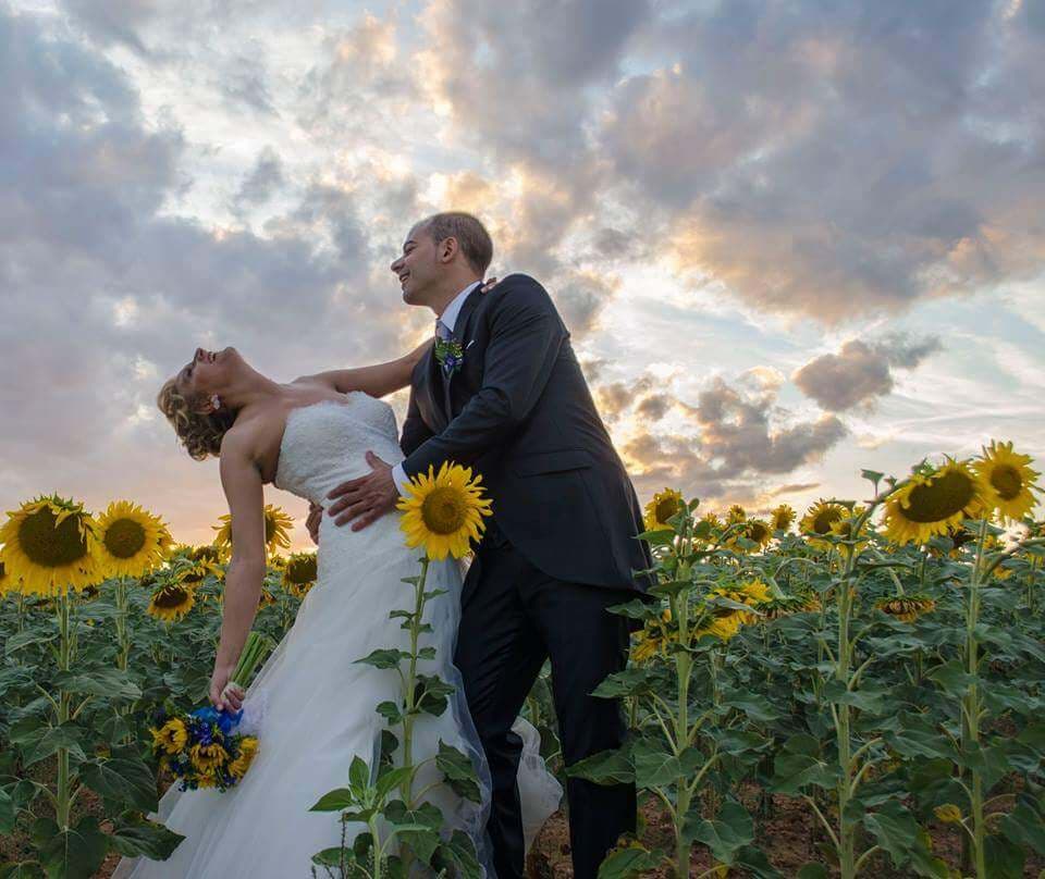 boda con girasoles