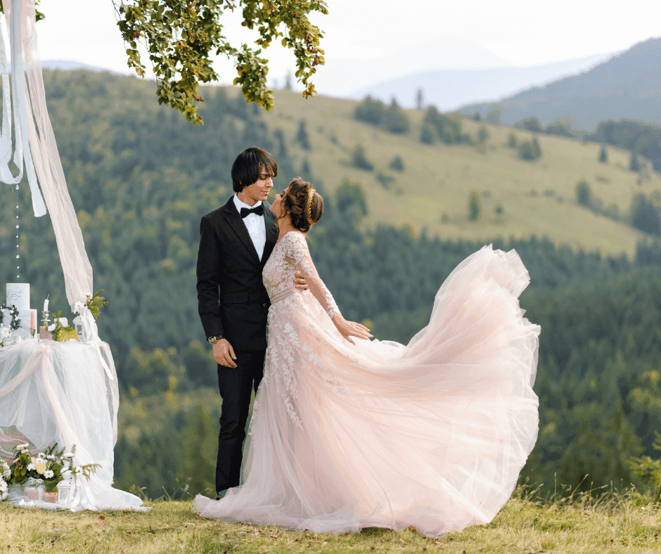 boda en el bosque