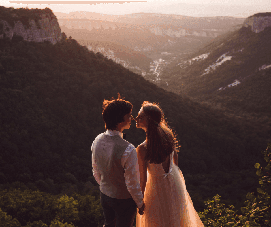 boda en montaña