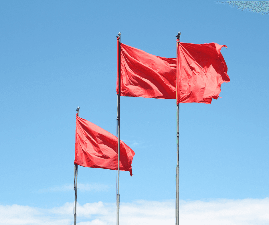 red flags